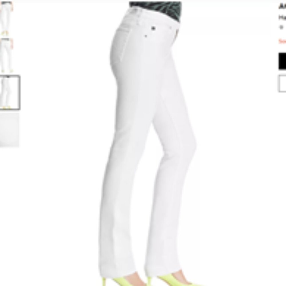 AG White Jeans
